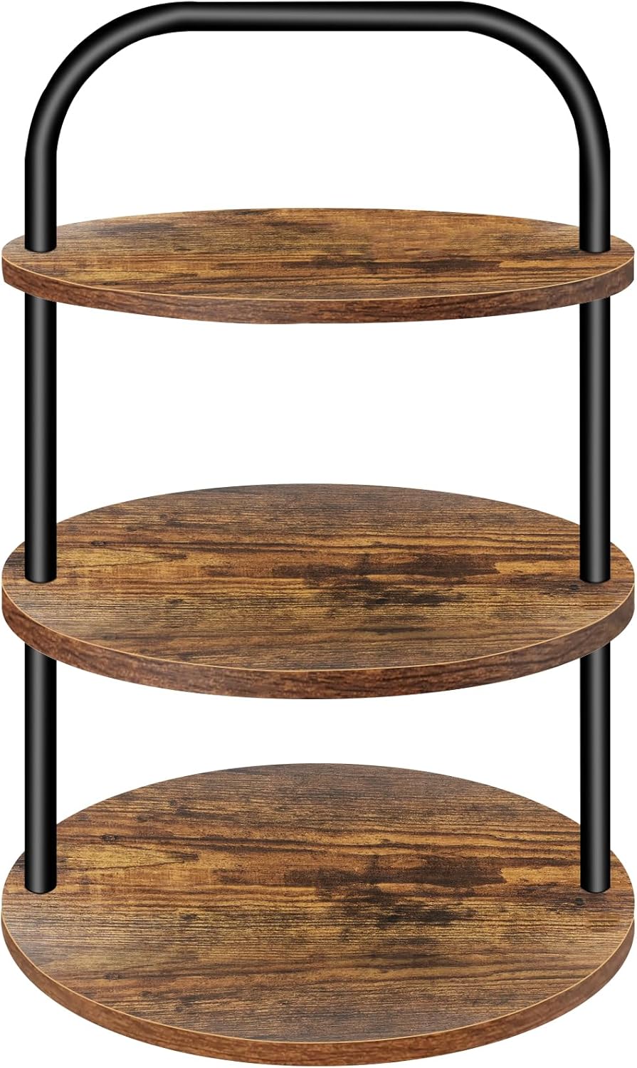 Cupcake Stand for 50 Cupcakes, 3 Tier Wooden Cupcake Stand Large Cupcake Stand Dessert Table Display Set Cupcake Tower Serving Trays for Party Supplies Vendor Display Farmhouse Decor