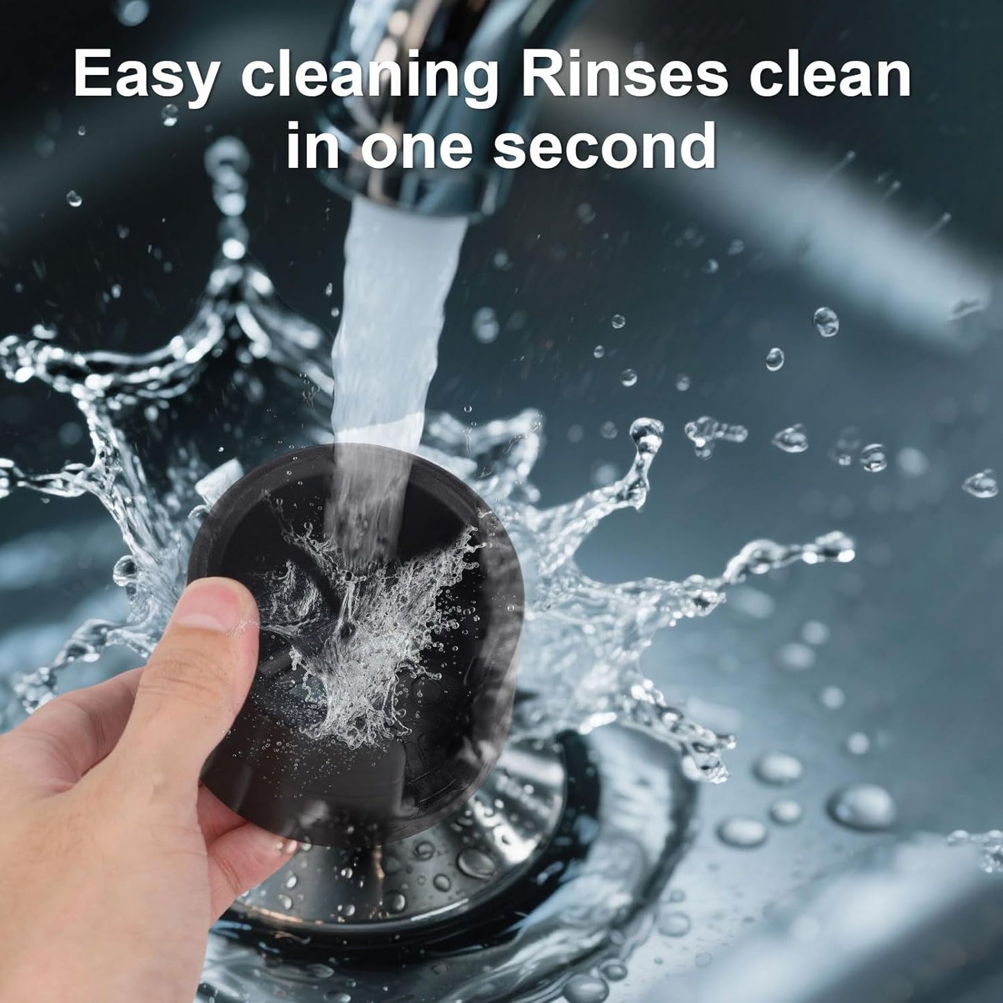 Coffee Tamper Base, Compatible with Ninja Espresso Es601 Anti-Slip Coffee Tamper Base for Ninja Handheld Support Stand Improves Stability Accessories (Black)