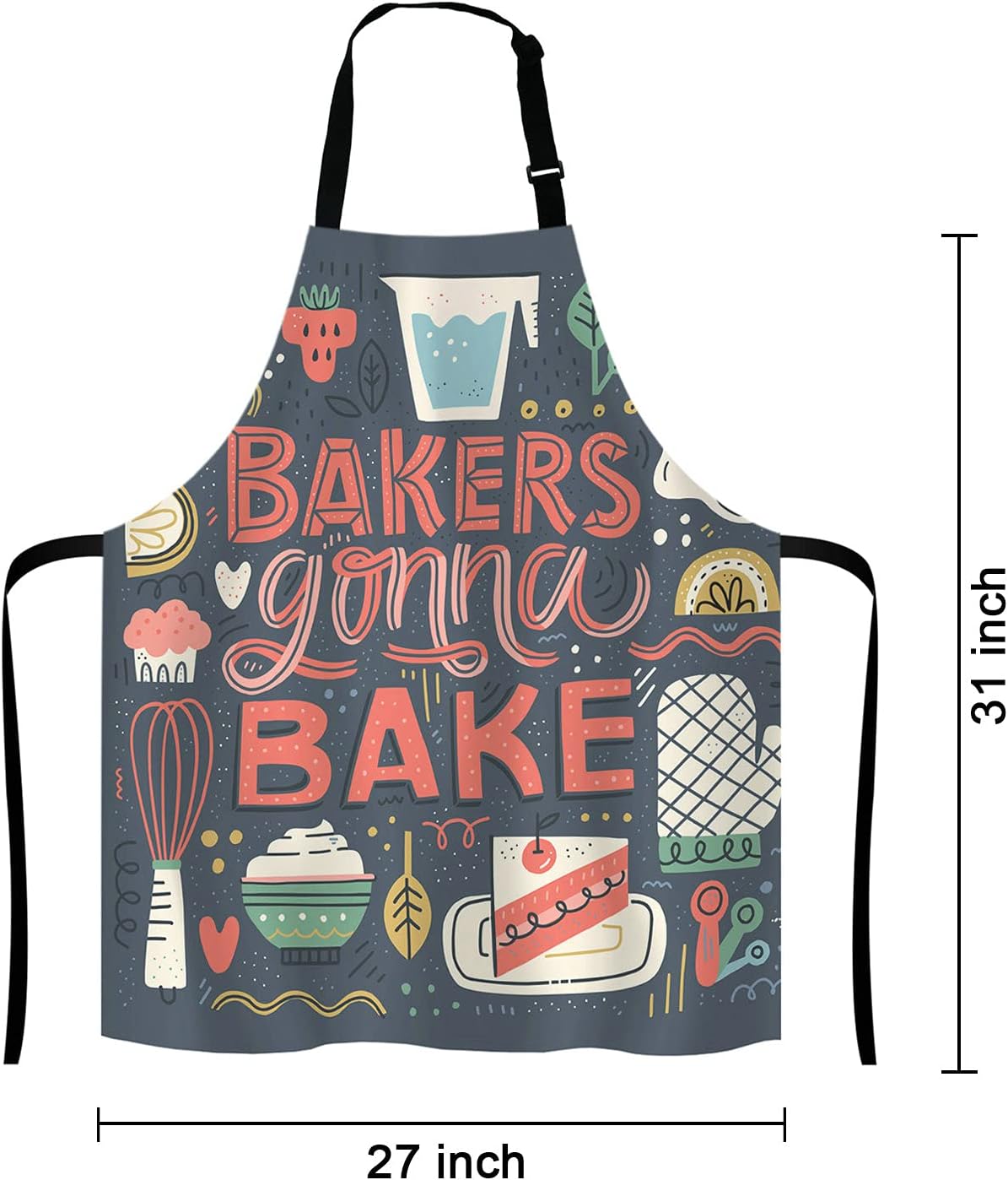 Bakers Gonna Bake Apron, Kitchen Presents for Her, Baking Apron, Apron for Women, Baking Presents, Cooking Present