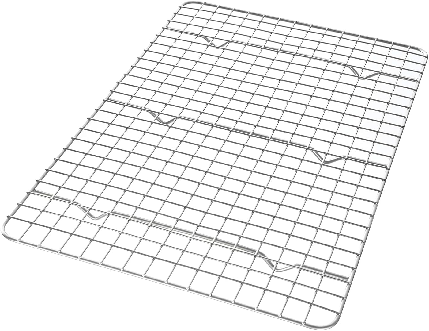 Stainless Steel Cooling Rack Size -Medium, 10 x 15 Inches, Dishwasher-Safe, Oven Safe, Cookie Cooling Racks for Baking & Cooking - Pack of 6