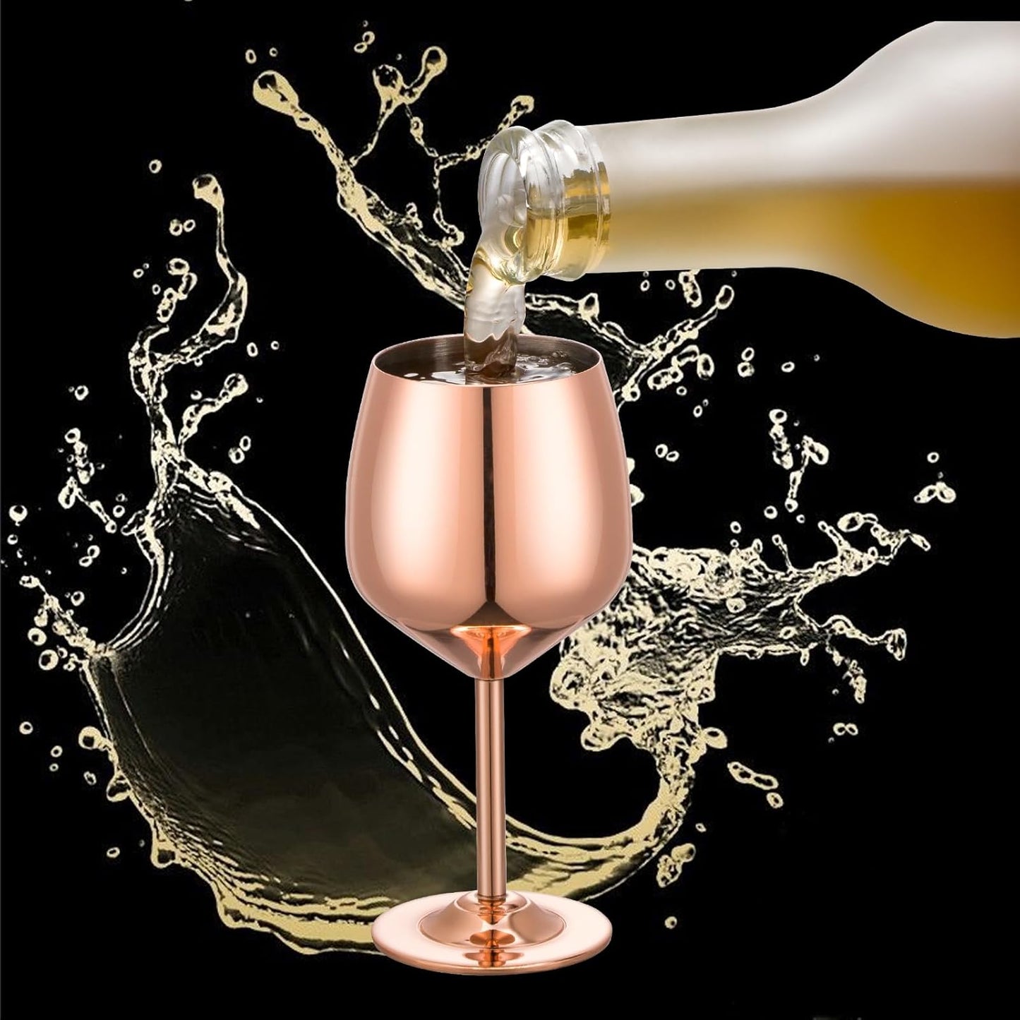 Shot Glasses, 2 oz Shot Glass Set, Stainless Steel Shot Glasses, Mini Wine Glass Perfect for Tasting Brandy,Suitable for family dinner party, party supplies, bar tools, gifts(set of 2)