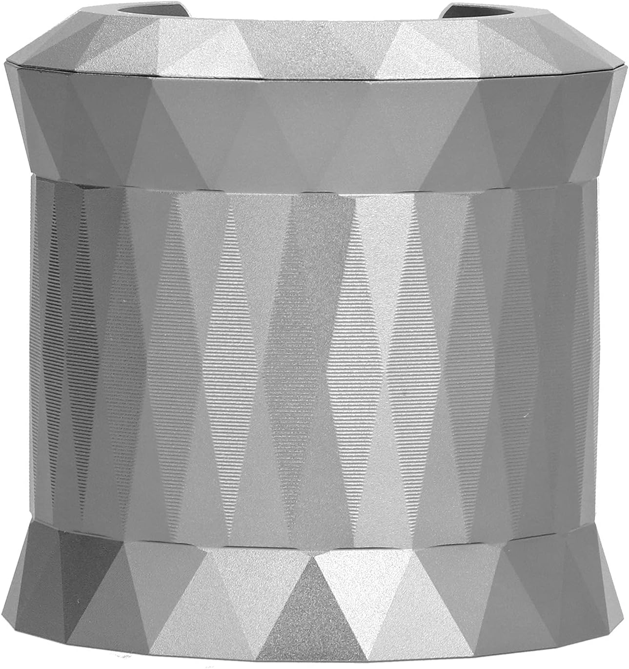 Coffee Portafilter Holder, Aluminum Alloy Coffee Tamper Stand Portafilter Stand Base for Coffee Machine (Frosted Gray)