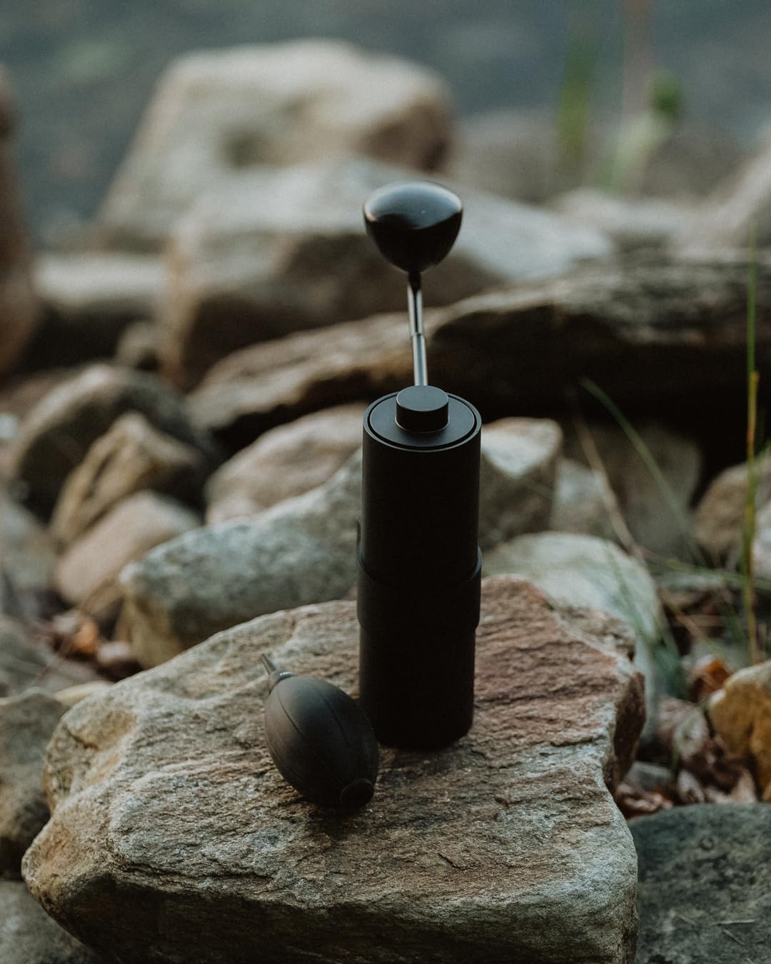 Normcore Manual Coffee Grinder V2 - Hand Coffee Grinder with Stainless Steel 38mm Contemporary Conical Burr - Adjustable Settings - For Aeropress, Espresso, Pour over, French Press