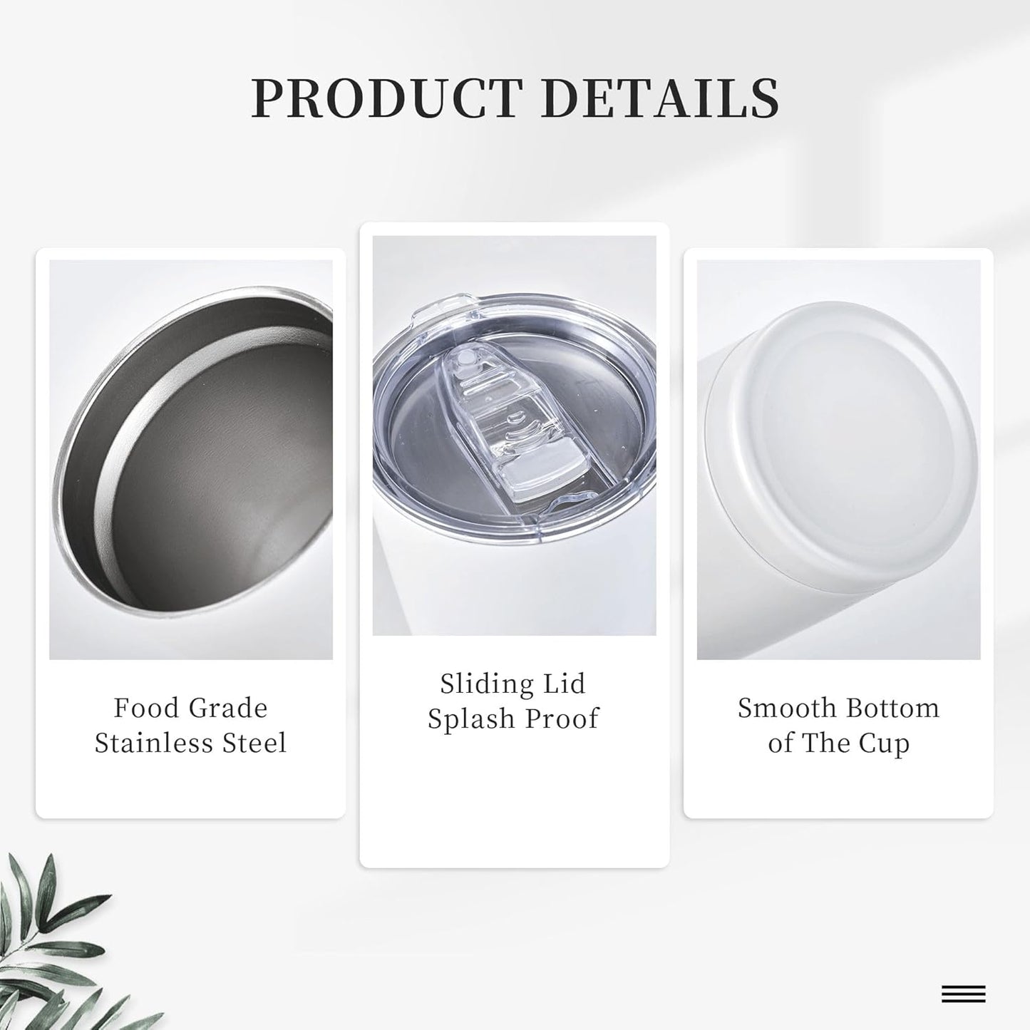 Dog Tumbler with Lid and Straw 20oz Coffee Tumblers Leakproof Stainless Steel Travel Mug Vacuum Insulated Cup for Iced and Hot