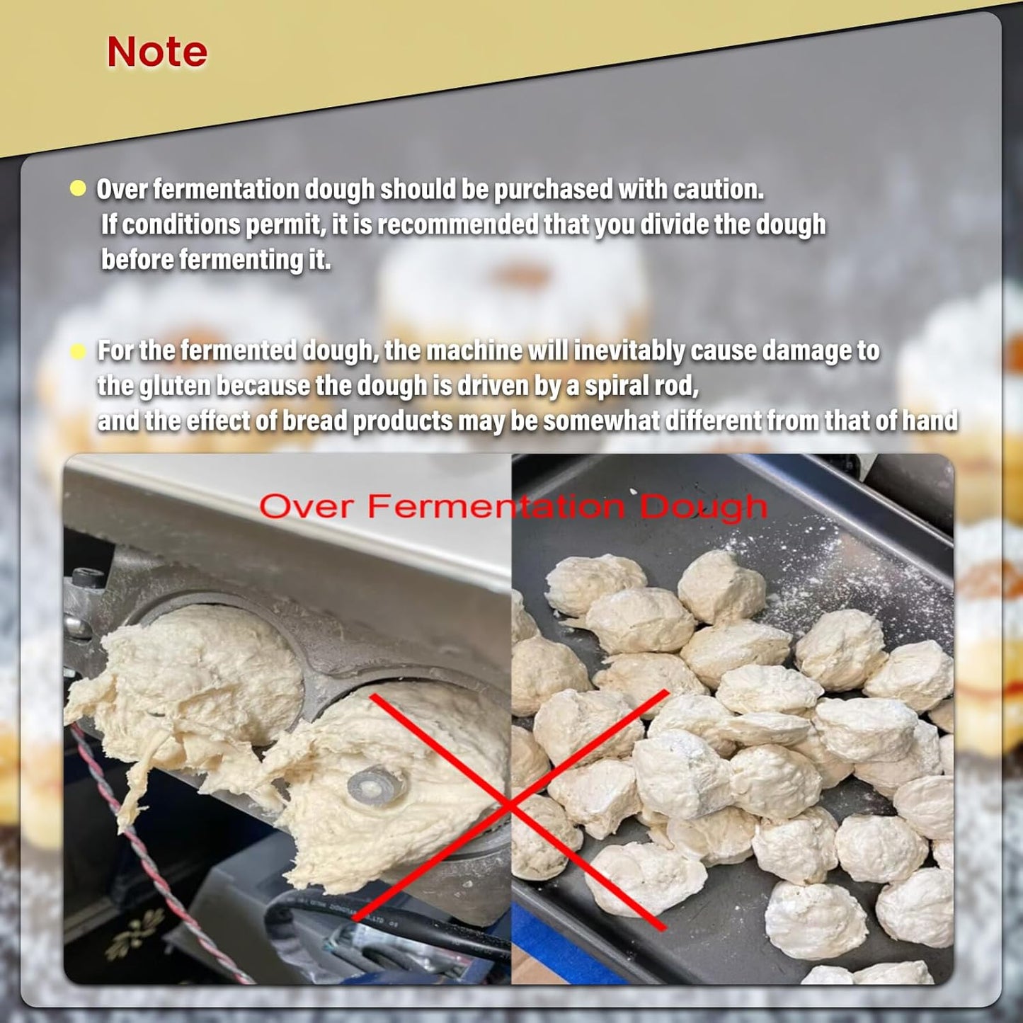 Commercial Dough Divider Multifunction Electric Dough Cutting Machine Can be Used to Process Dough 2.47oz-10.58oz(70g-300g) for Pizza, Desserts, Biscuits, etc 110V