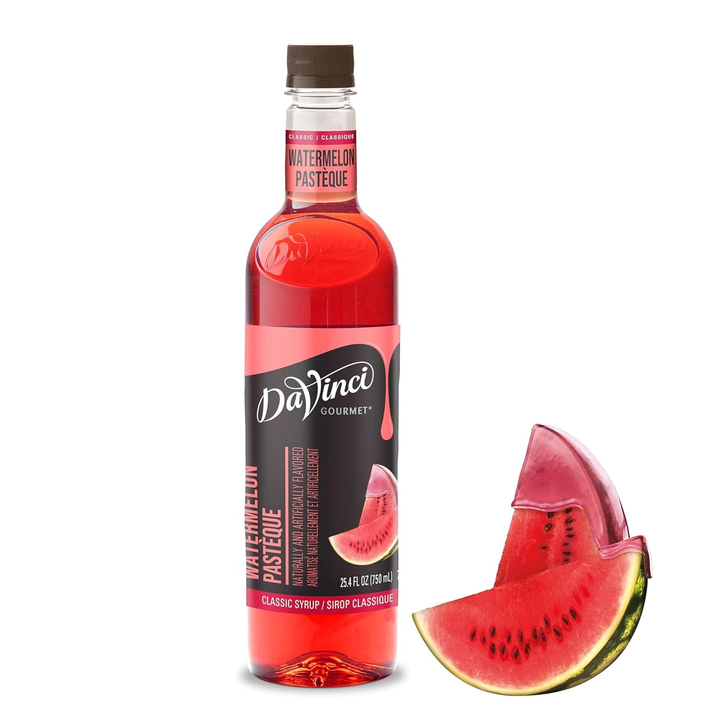 DaVinci Gourmet Classic Watermelon Syrup, 25.4 Fluid Ounces (Pack of 1)