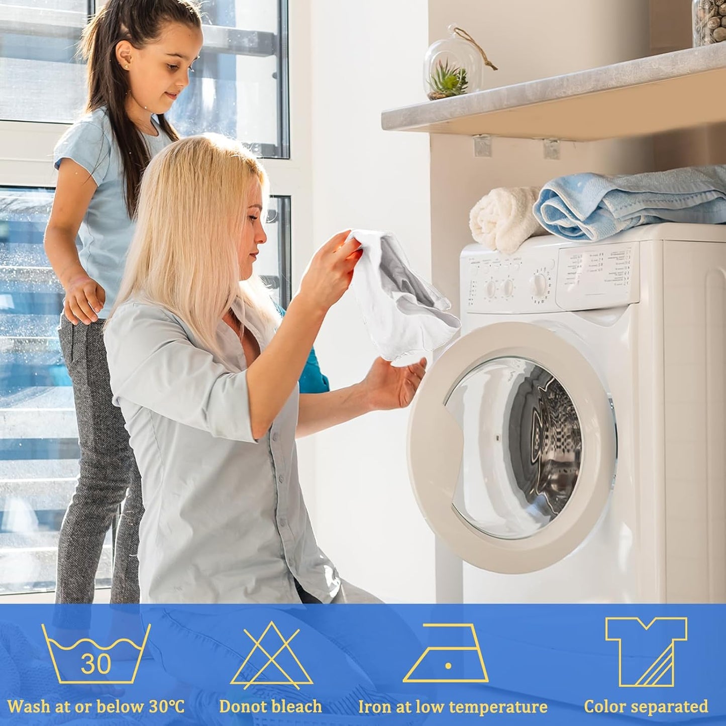 4 Pack Chef Apron, Adjustable Apron with 2 Pockets, Unisex Personalised Apron for Cooking, Kitchen, Restaurant