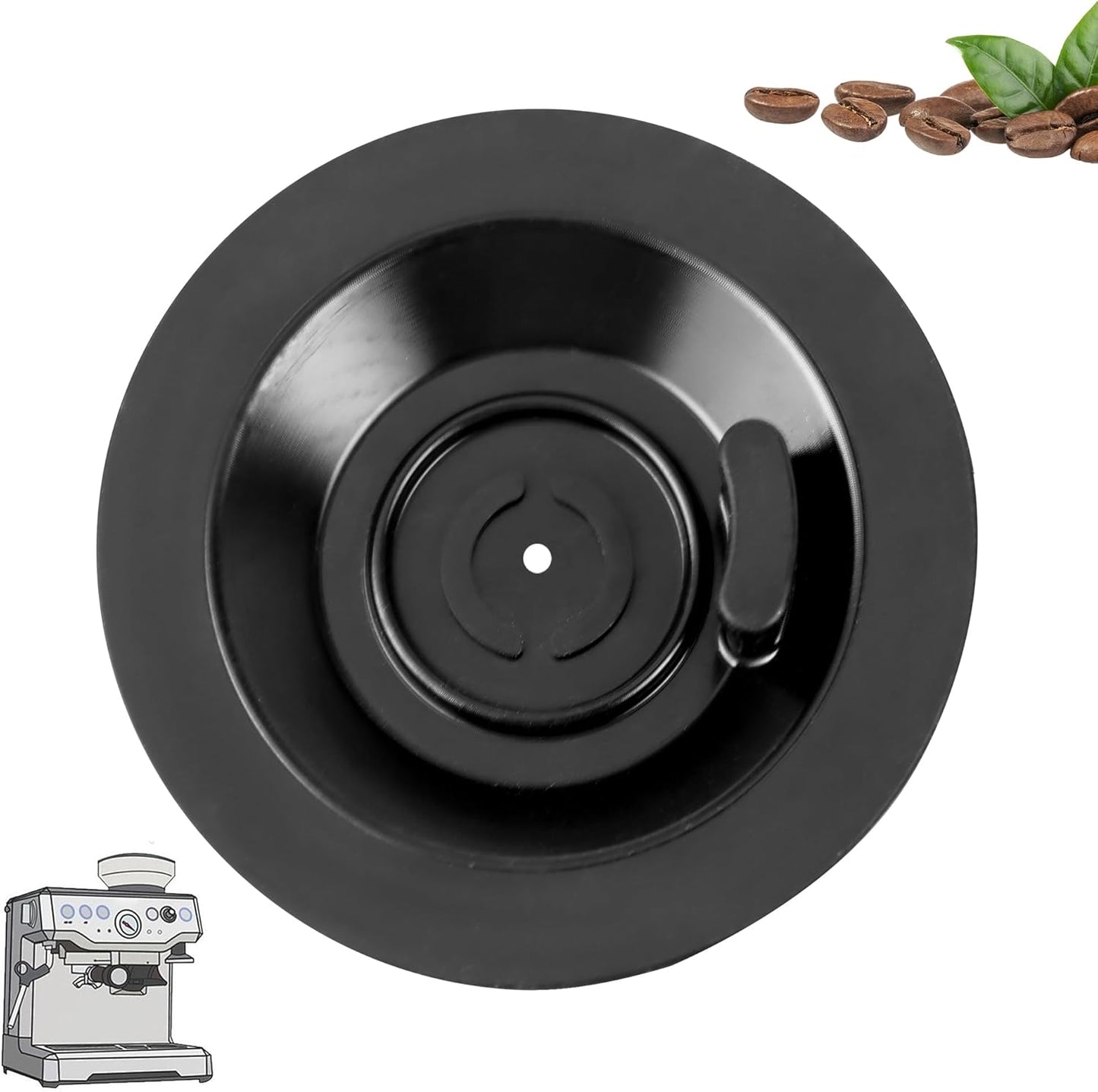 BOGDA Espresso Backflush Cleaning Disc 54mm, 1 Pack Fit For Bre-Ville Cleaning Disc And Bre-Ville Part BES870XL/11.2 Rubber Disks, BES870XL/ BES878BSS/ BES880 etc