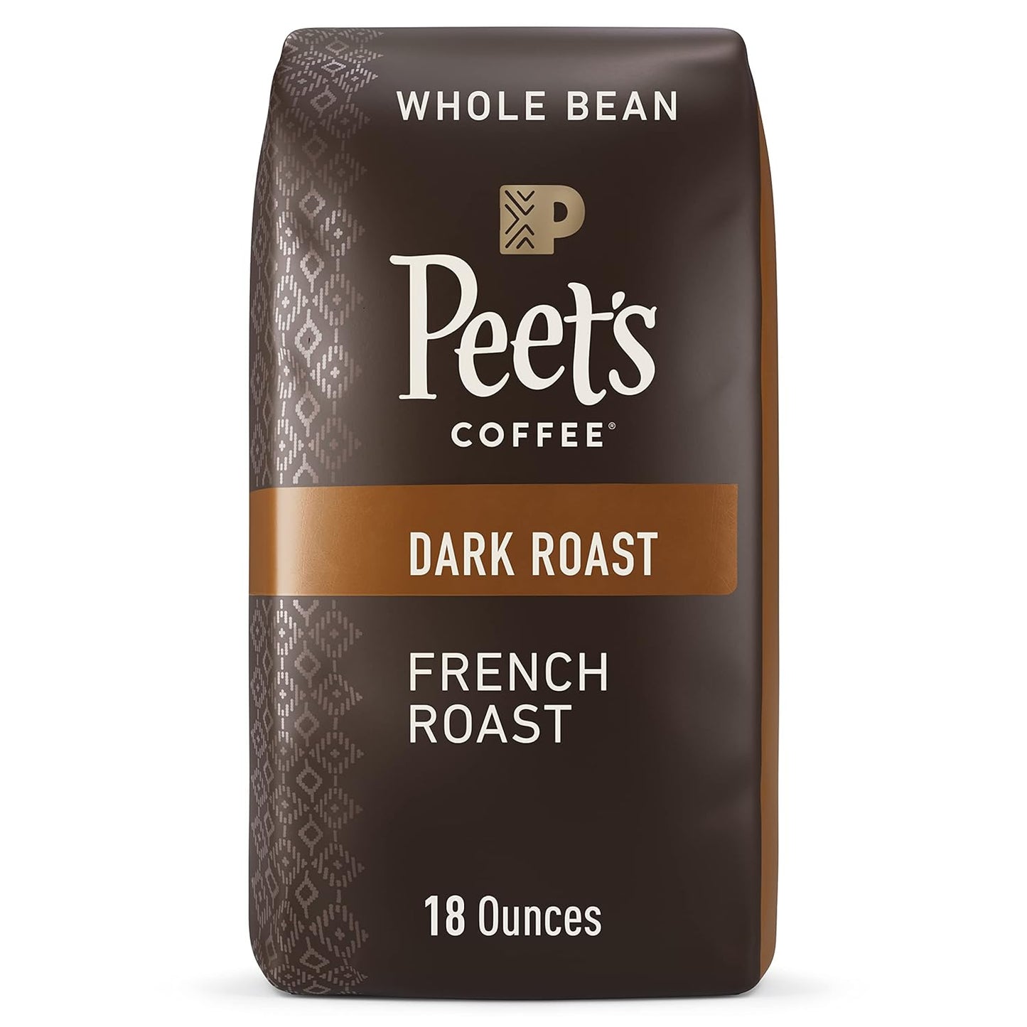 Peet's Coffee, Dark Roast Whole Bean Coffee - French Roast 18 Ounce Bag