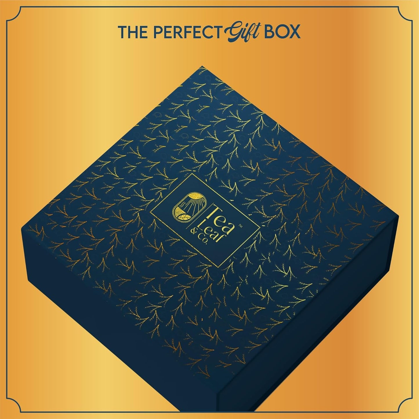 Tea Leaf & Co. Harmony Pure Delight 9 Pack Premium Tea Gift Combo Box (Classic, Tulsi Ashwagandha, Lemon Ginger, Mint, Detox Kahwa, Turmeric Tulsi, Honey Lemon, Sweet Hibiscus & Green Chamomile) - 8Oz