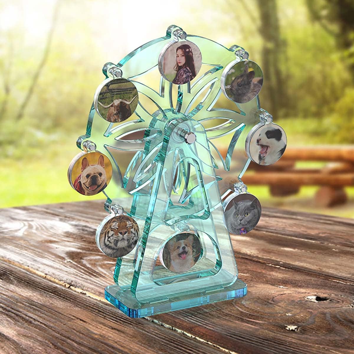 Ferris Wheel Resin Mold Set - Silicone Mold for Resin, Cake Decorating, Coasters, Desktop Decoration