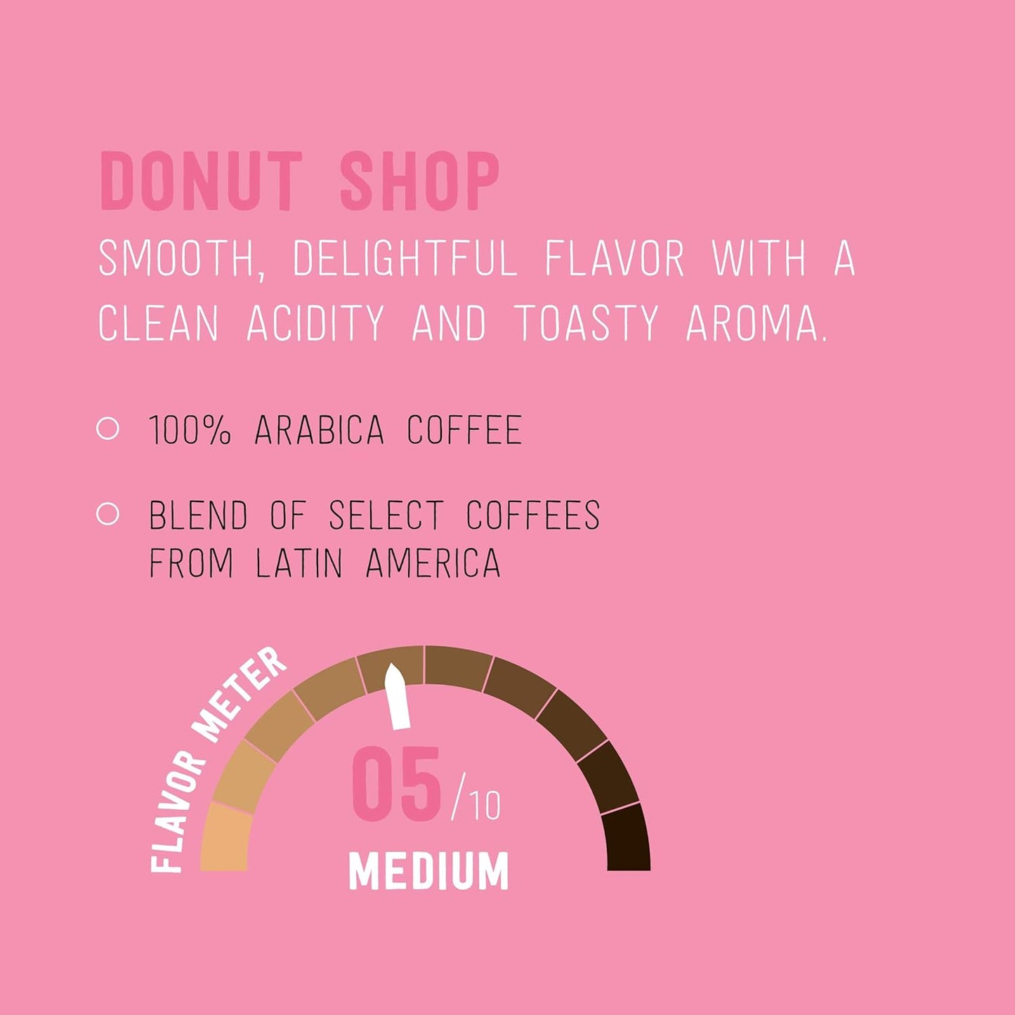 Amazon Brand - Happy Belly Medium Roast Coffee Pods, Donut Style, Compatible with Keurig 2.0 K-Cup Brewers, 100 Count