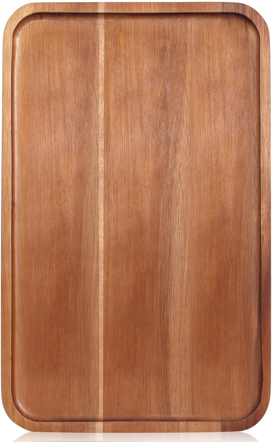 Rectangular Acacia Wood Trays Large Long Charcuterie Boards Party Decorative Serving Tray Platters for Food Dish Rectangle Wooden Cheese Board Kitchen Snack Cookies Platter Appetizer Dessert Tray