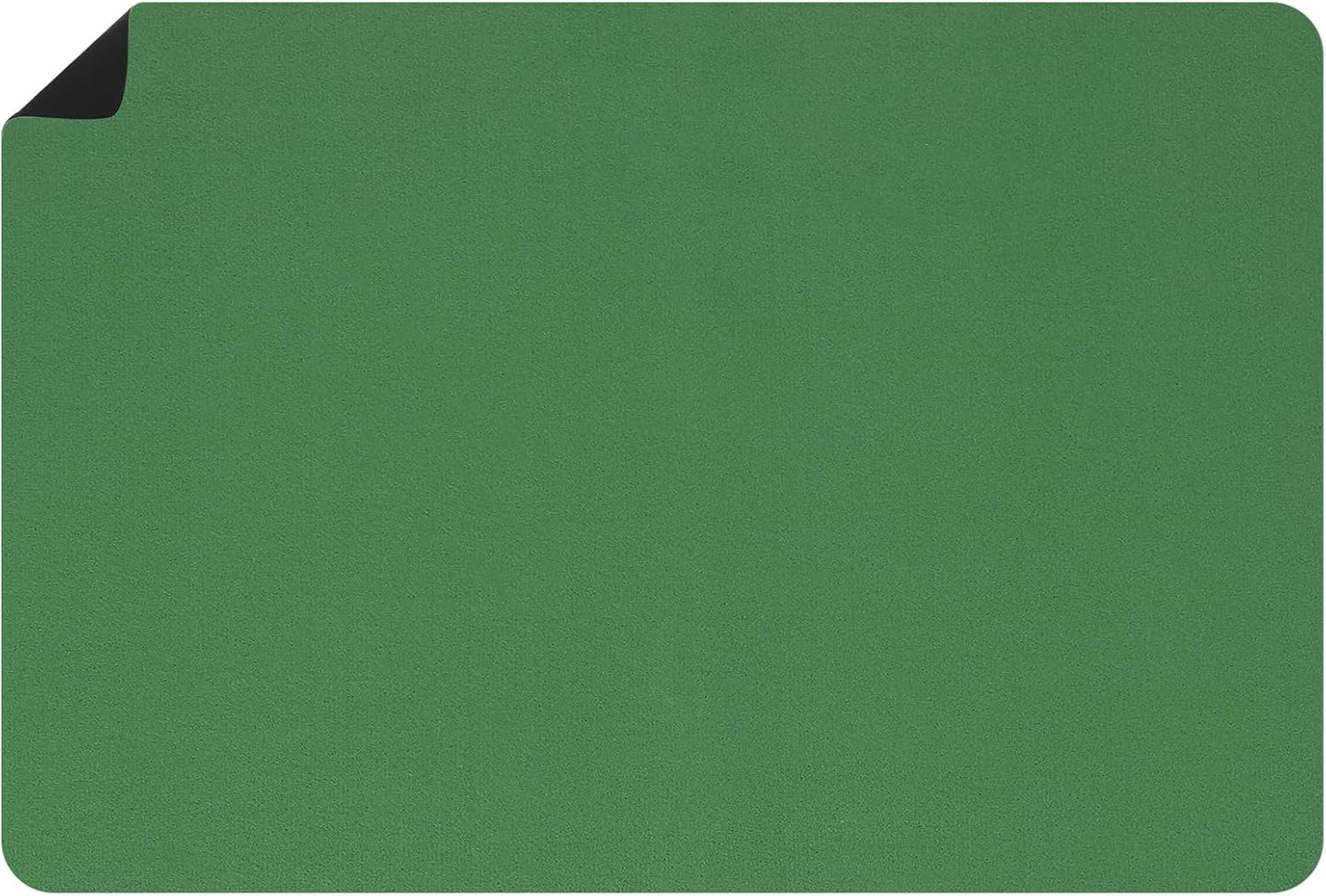 uxcell Silicone Mats for Kitchen Counter, 35.4" x 23.6" Non-Slip Countertop Protector Mat Heat Resistant Coffee Mat Waterproof Table Placemat, Dark Green