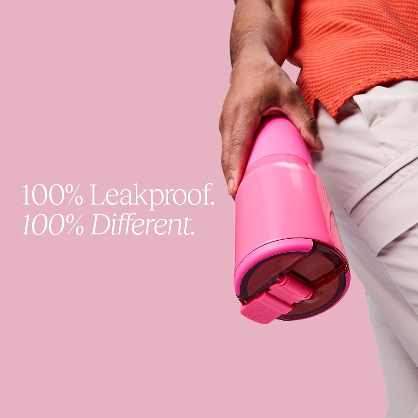 BrüMate Nav 35oz 100% Leak Proof Insulated Travel Tumbler with Magnetic BevLock™ Lid - Double Wall Cup-Holder Friendly Stainless Steel Mug (Blue Agave)