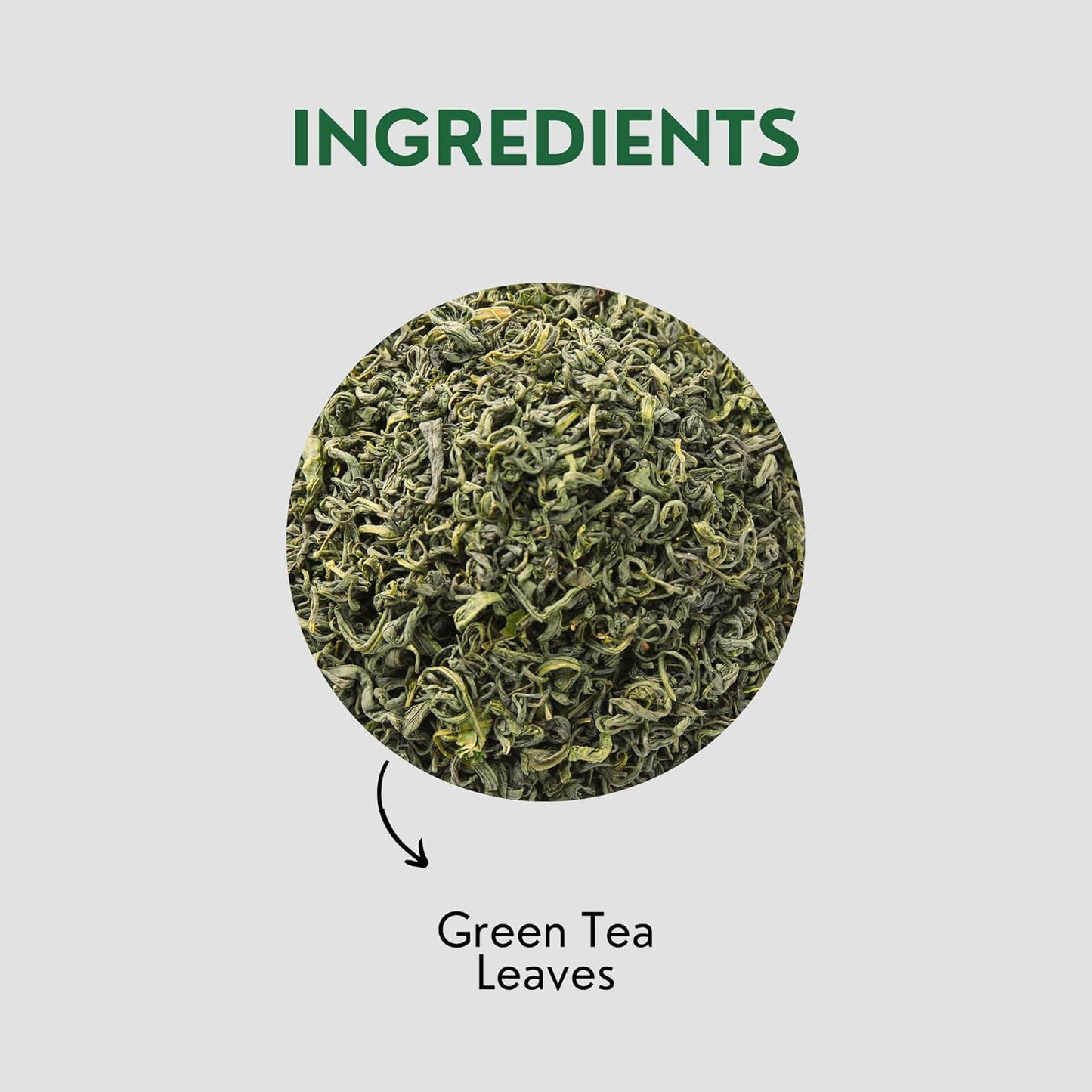 Tealeaf & Co. Classic Green Tea Loose Leaf - 100% Organic Green Tea - Contains Low Caffeine - Upto 50 Servings - Gluten Free (3.52oz/100gm)