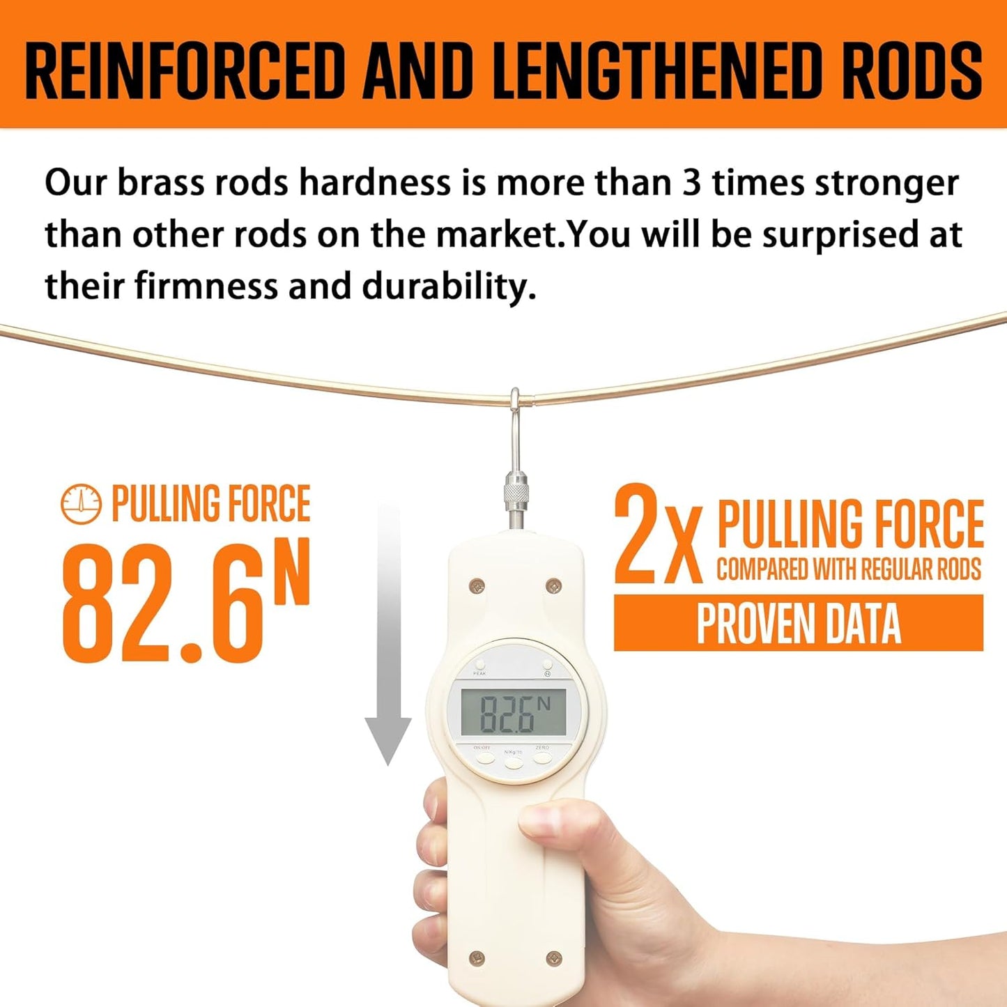 GLORYFIRE Elite Gun Cleaning Kit Universal Gun Cleaner for Shotgun, Pistol,with Lightweight Carrying Case, Reinforced and Lengthened Rods and Steel Wire, High-end Double Head Brushes