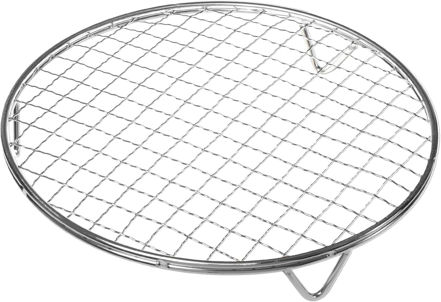 KEESHA 10 Inch Cooling Rack - 304 Stainless Steel Dish Rack for Cooking and Baking - Premium Steamer Rack, Canning Rack - Stackable Cake Cooling Rack