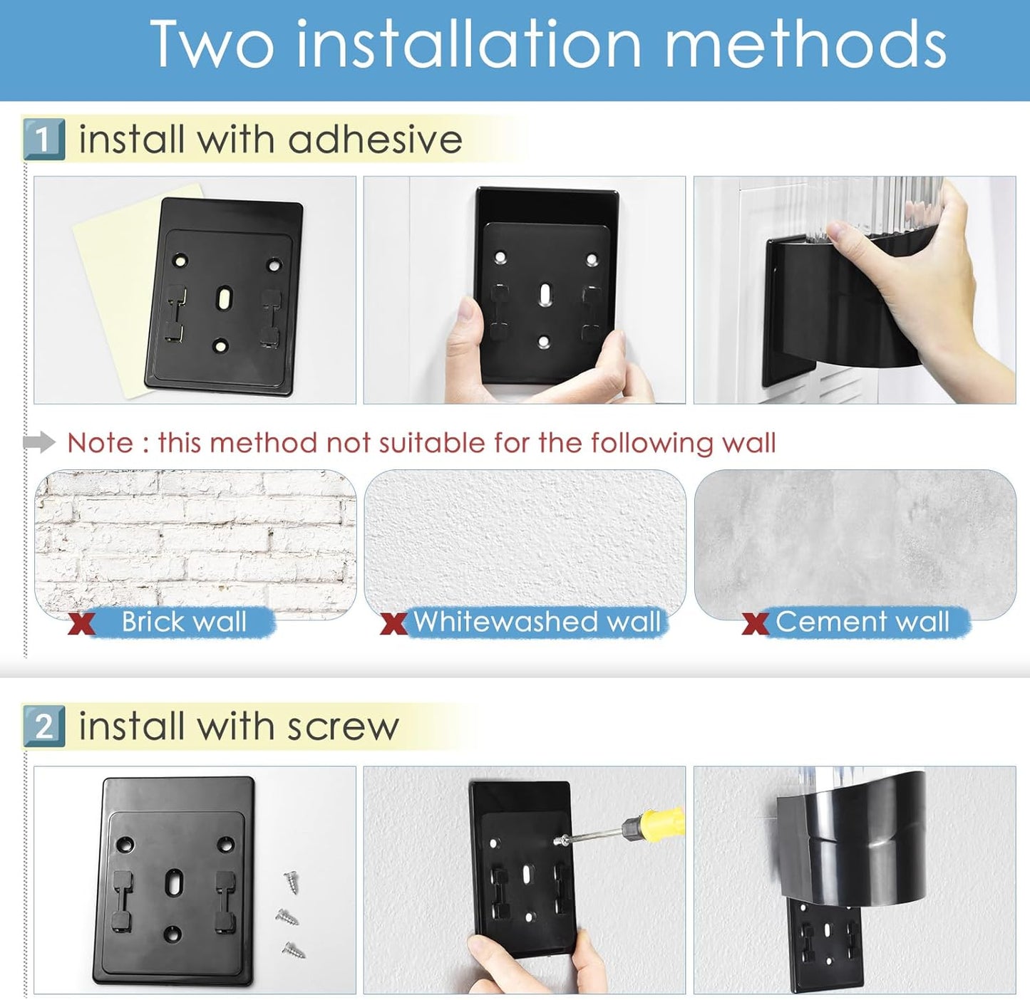 Cup Dispenser Water Dispenser Cup Holder Pull Type Paper Automatic Remover 7oz - 12oz Cone or Flat Bottom Cups for Home Office Hospital (Black, Large)