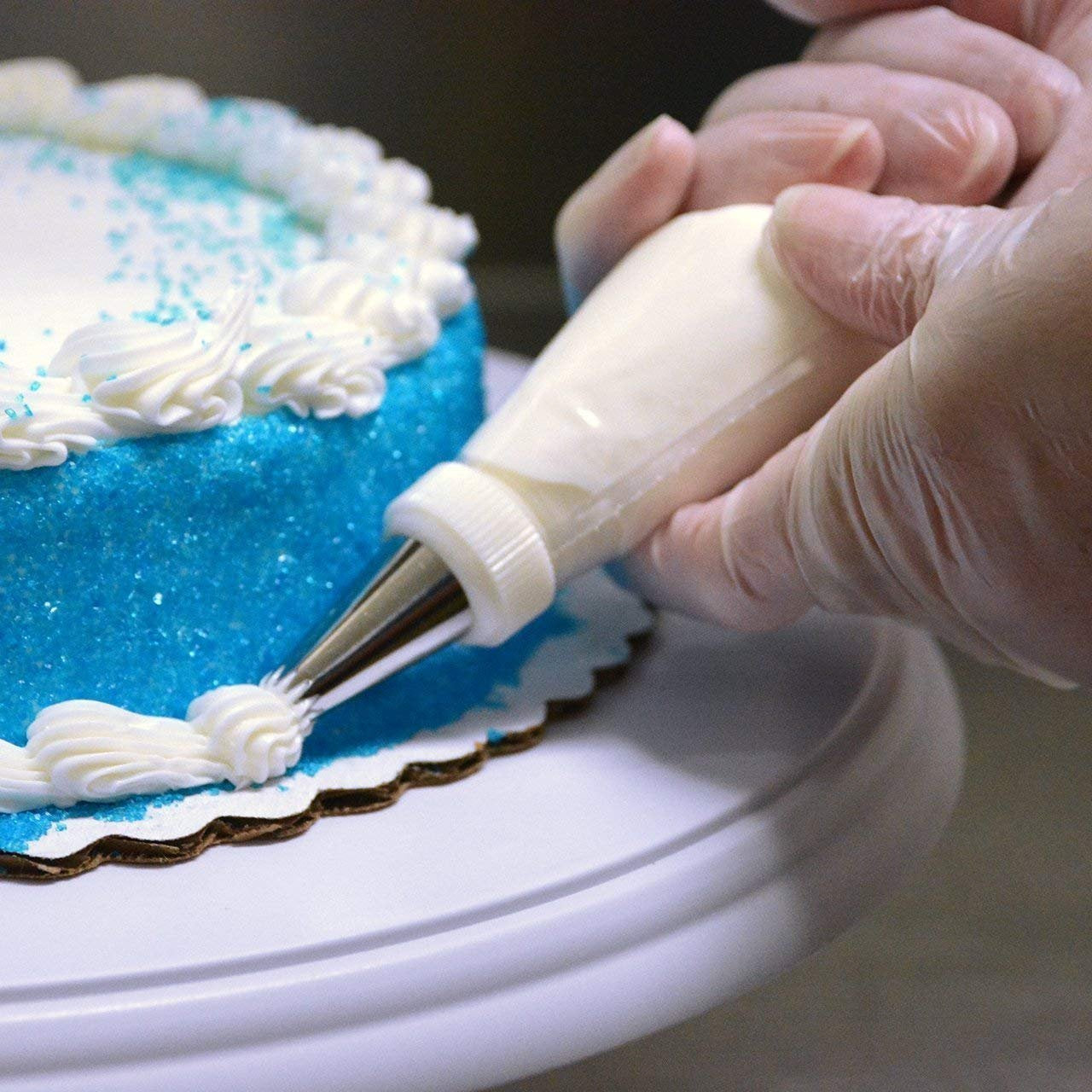 DayMark Safety Systems-IT115437 21" PipingPal Disposable Pastry Bag with Dispenser (100 Bags)