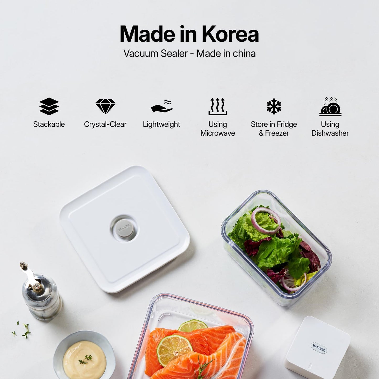 Premium Airtight Food Storage Container. Meal Prep 0.85qt 3pc/Set. 3pcs Container. Patented Double Silicone Lining, 100% Leak Proof, BPA-FREE