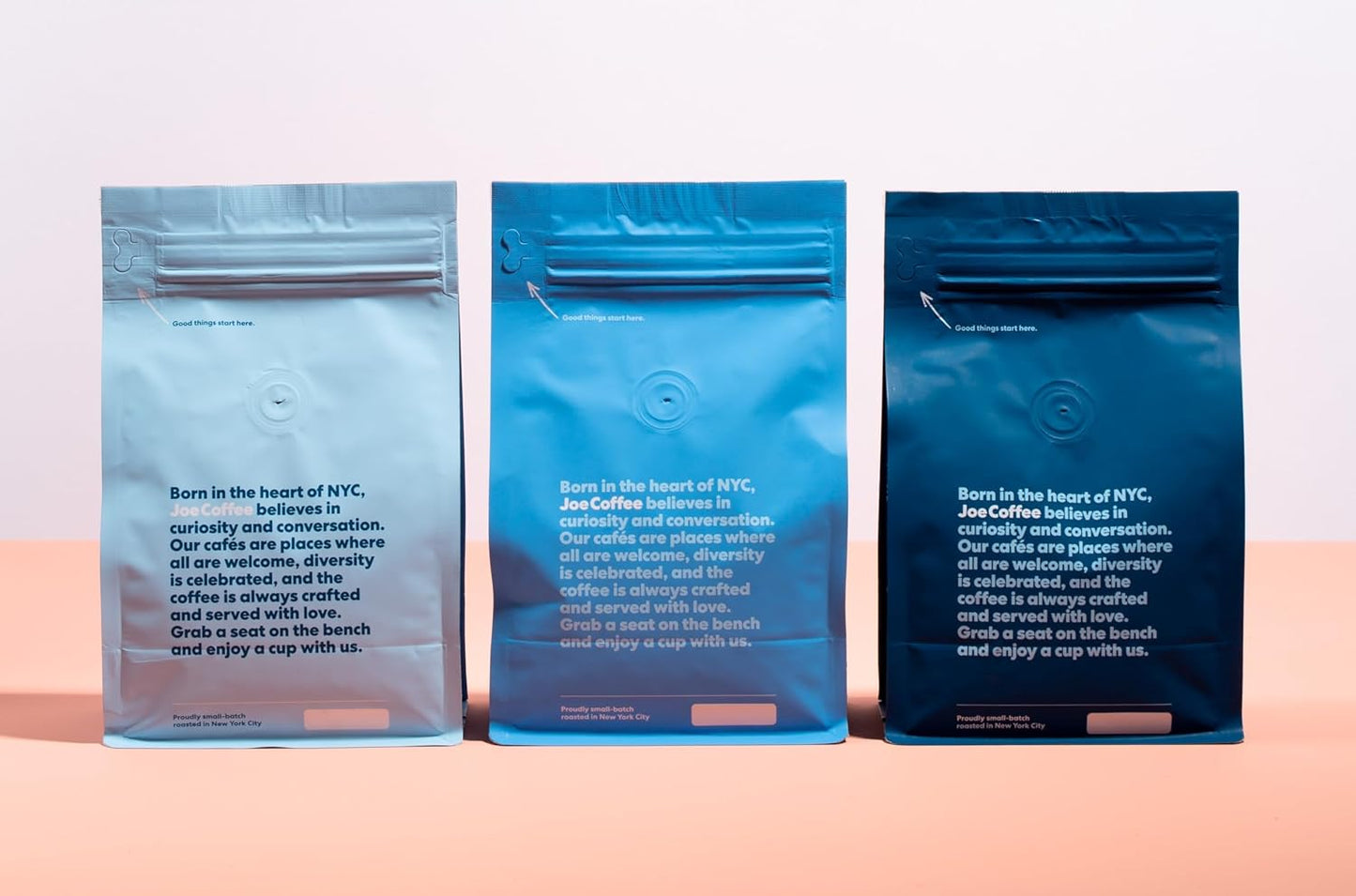 Joe Coffee Company - Benchmark Whole Bean Specialty Coffee, 12 oz Bag | NYC Roaster, Rainforest Alliance Certified, Kosher, Climate-Friendly