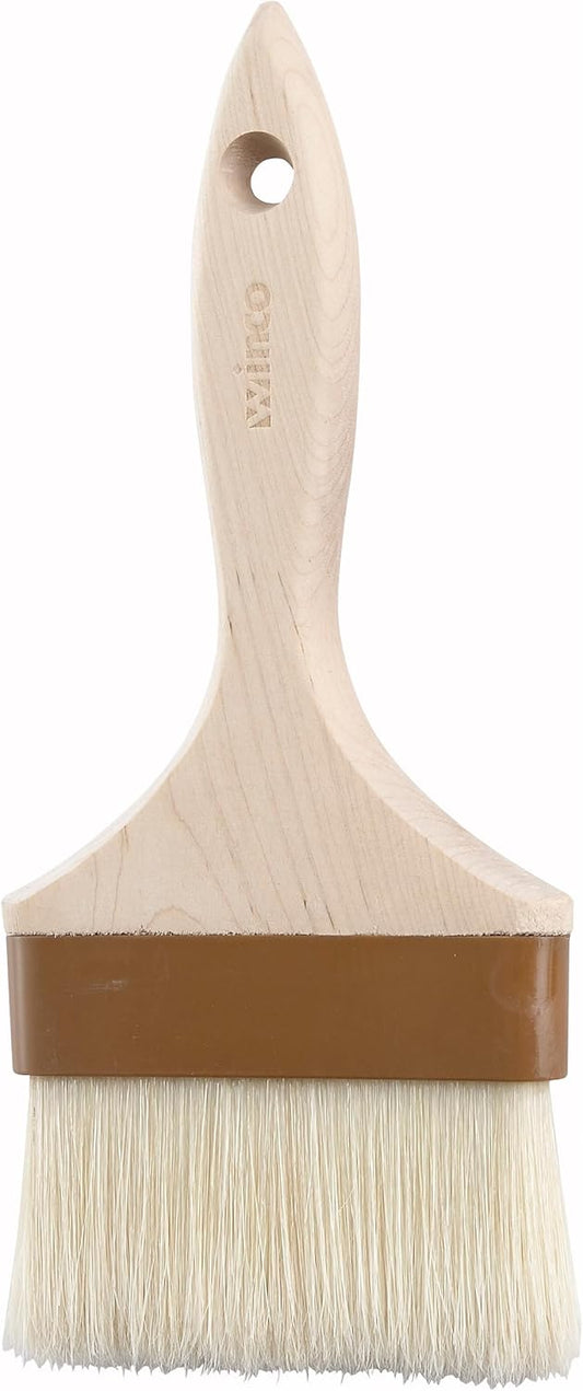 Winco Heavy-Duty Boar Bristle Basting Brush, 4"