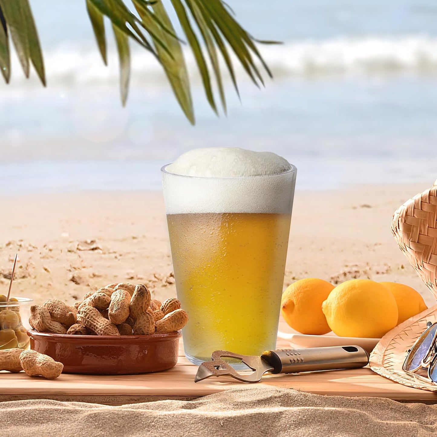 32 OZ Large Plastic Cups Reusable，Clear Unbreakable Iced Tea Tumblers, Set of 6 Stackable Drinking Cups for Poolside Party Home Travel BPA-free Top-rack Dishwasher Safe,Freezer Safe