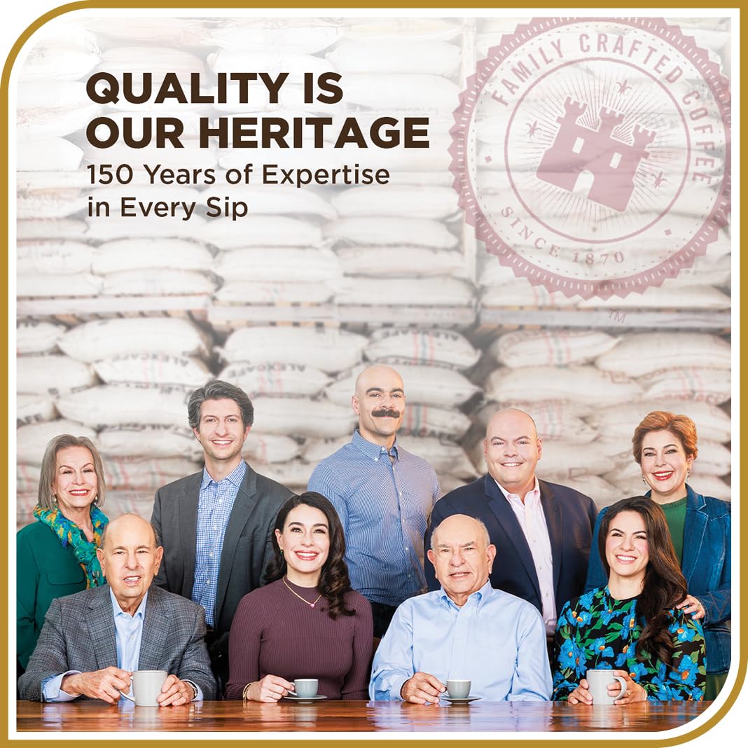 Don Francisco's Colombia Coffee - 55 K-Cup Compatible Single-Serve Pods - 100% Arabica - Recyclable through TerraCycle - Floral Aroma with Winey Notes - Compatible with Keurig Brewers