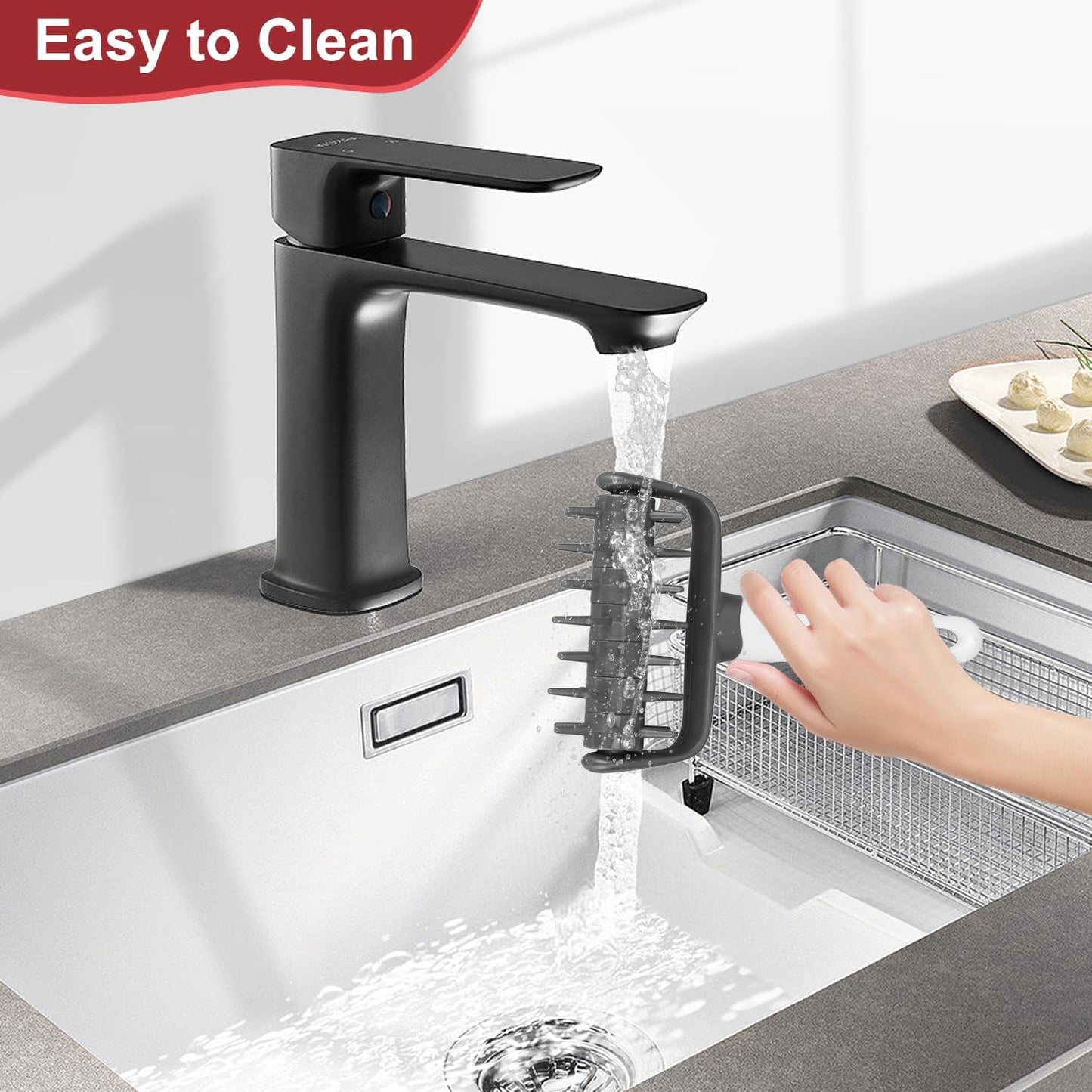 Pizza Dough Docker Roller Plastic Pizza Pin Puncher Dough Hole Maker Docking Tool Pizza Making Accessories for Cookie Pie Pastry Bread(Grey)