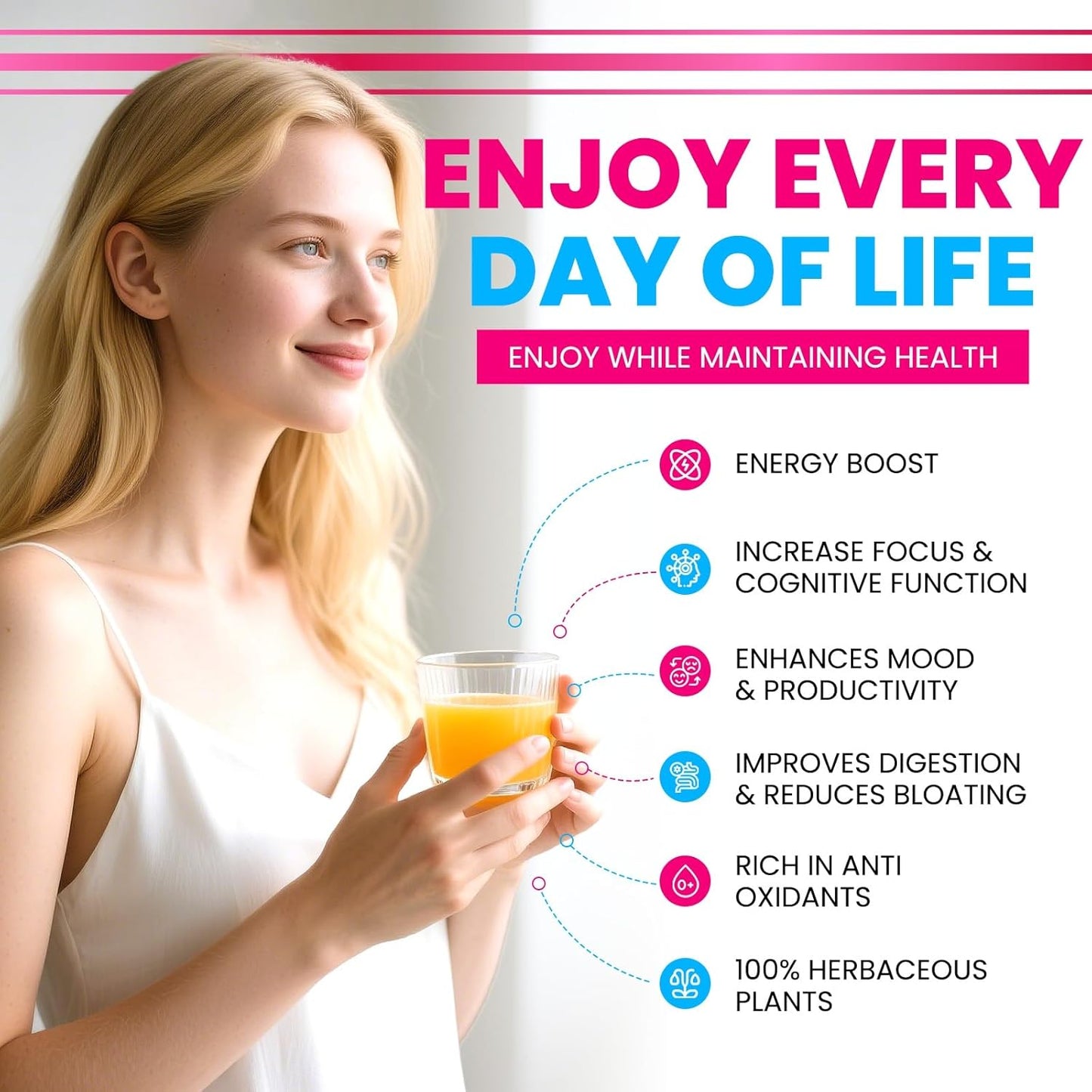 30 Servings Super Yerba Packets，Yerba Mate Instant Tea Powder，Super Yerba Raspberry Lemonade Flavor，Energy Boost,Mental Clarity and Gut Health by Ashwagandha, Prebiotics and Probiotics (2)