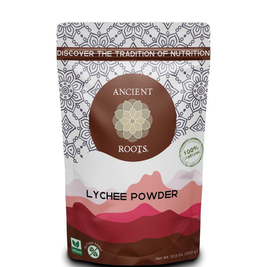 Ancient Roots Lychee Fruit Powder - All-Natural Fruit Powder, Filled with Antioxidants, 75 Servings (10.5 ounces)