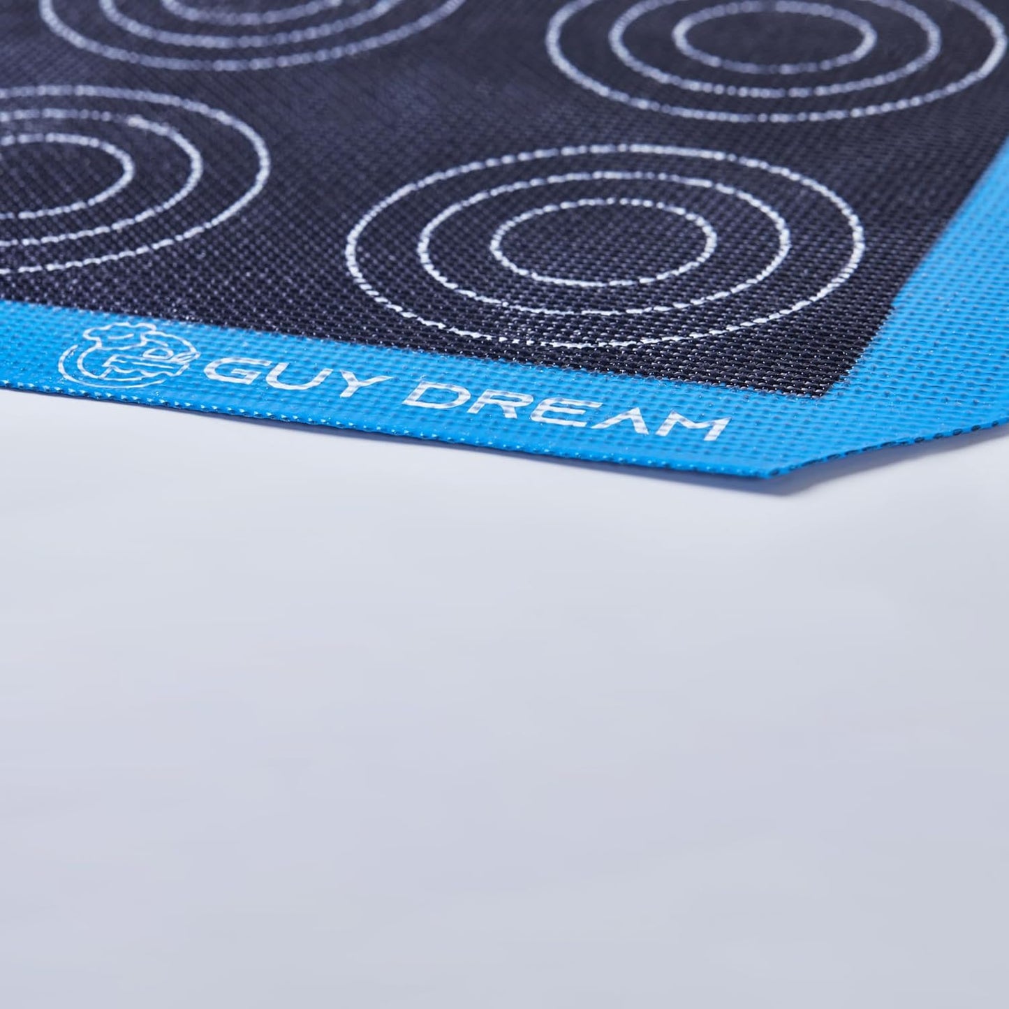 GUY DREAM Perforated Silicone Baking Mat 11-4/5" x 15-3/4" - 2PCs Choux Mat for Baking Cookie - Steaming Mesh For Half Size Cooking Sheet