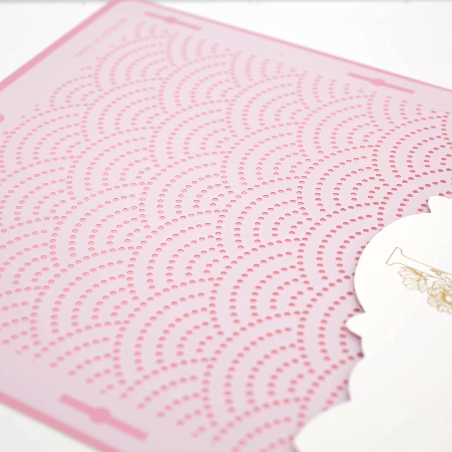 Cake Decorating Stencil for Tall Buttercream Cake, Royal Icing, Ganache, Paint, Airbrush (ORIO)