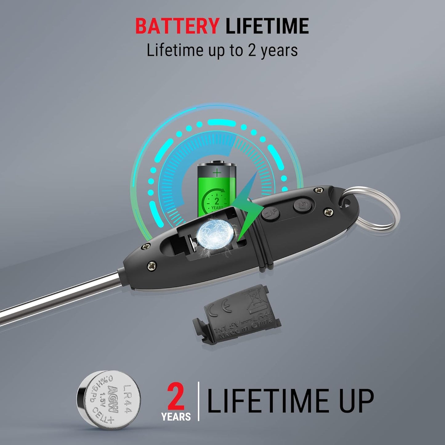 ThermoPro TP02S Digital Food Thermometer for Cooking Bread Baking Sourdough Liquids, Meat Thermometer Digital with Super Long Probe for Grill Kitchen BBQ Oil Milk Yogurt Candy Making Accessory