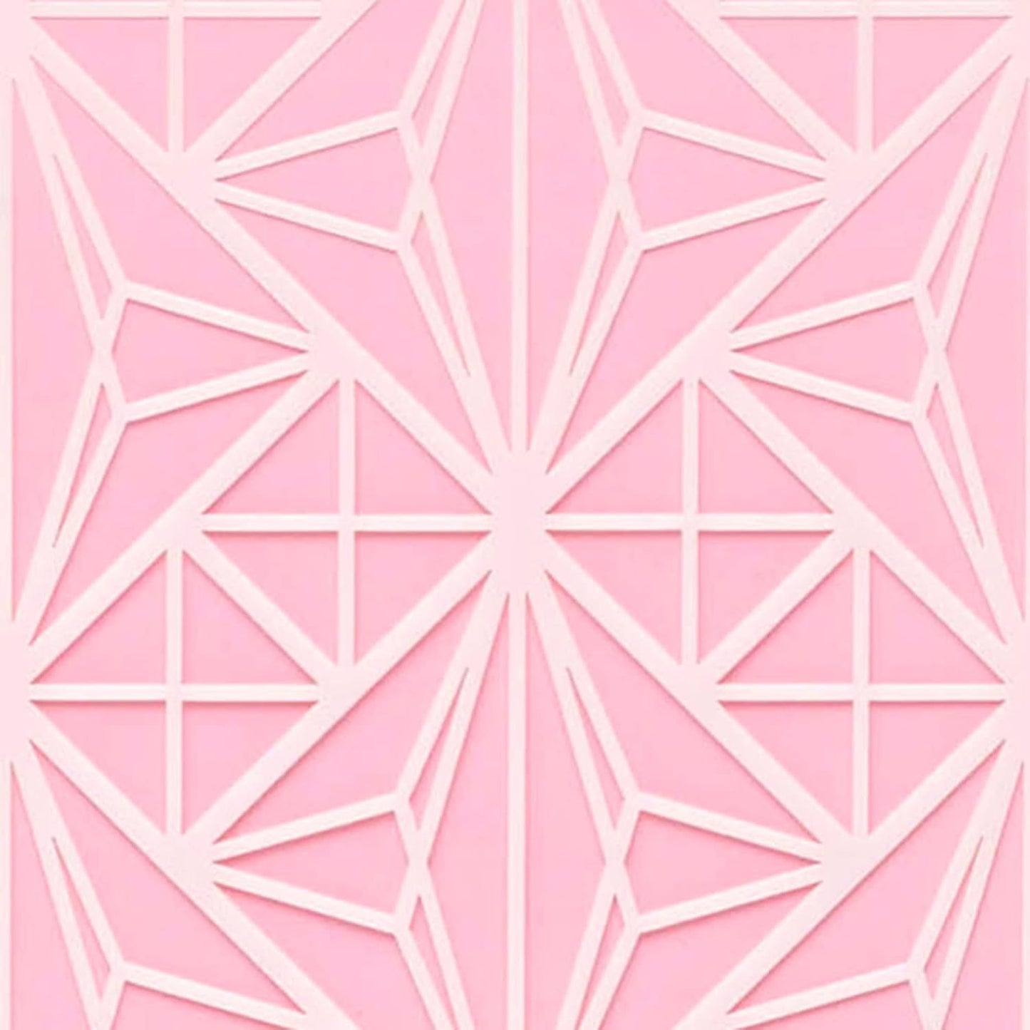 Cake Decorating Stencil for Tall Buttercream Cake, Royal Icing, Ganache, Paint, Airbrush (PRISKA)