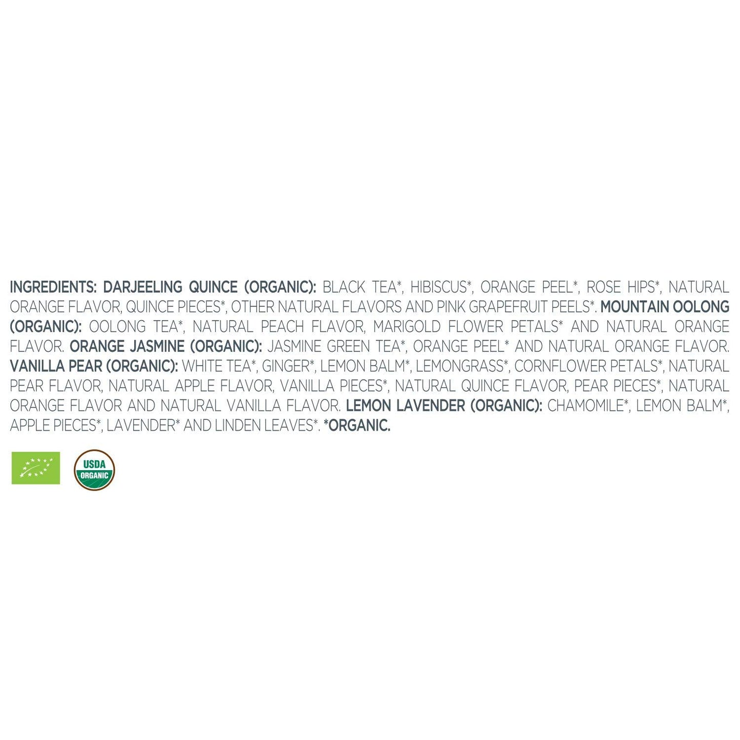 Tea Forte Lotus Single Steeps Loose Leaf Premium Tea Gift Set Sampler, 15 Count 3 of Each Assorted Blends, Pre-Portioned Single Serve Pouches, Steeps 12 oz