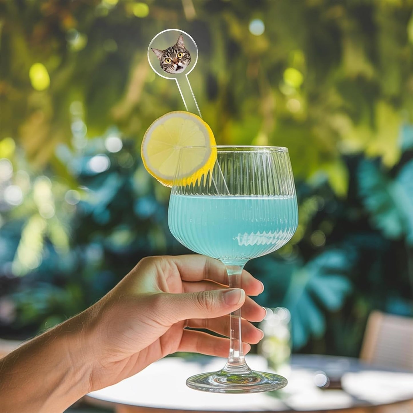 Custom Wedding Dog Stir Sticks, Personalized Pet Acrylic Cocktail Stirrers, Unique Wedding Drink Sticks, Reusable Acrylic Stirrers, Wedding Favors and Decorations Style 2