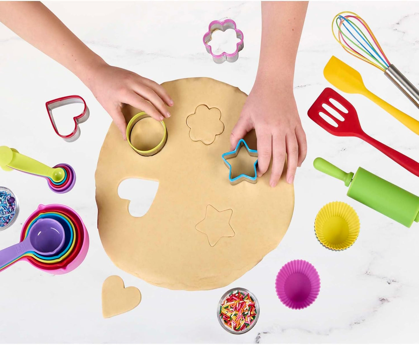 Mrs. Anderson’s Baking Kids Baking Set, Food Safe, Professional Materials, 24-Piece Set