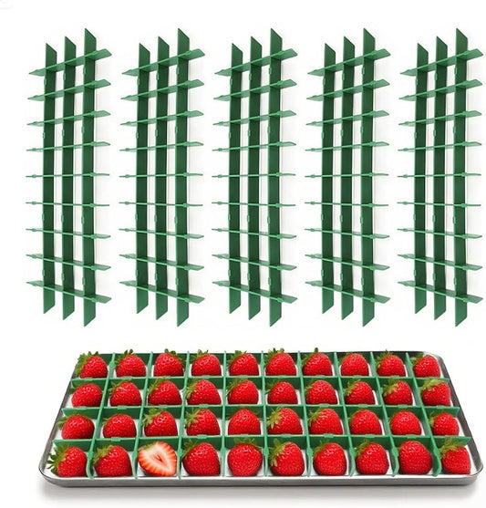 5 Sets Medium Freeze Dryer Tray Dividers Compatible with Harvest Right Trays, Freeze Dried Strawberrie Candy Fruit Dog Cat Treats Tray Dividers, Ideal Accessories for Freeze Dryer Owner(Green)