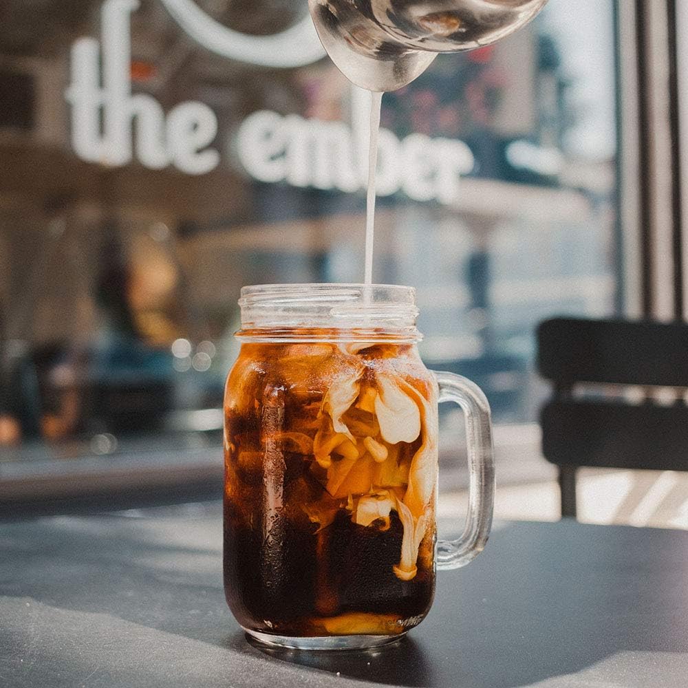 Disposable Cold Brew Coffee Filters - 50 Count Single Use Filter Sock Packs Fine Mesh Brewing Bags for Concentrate, Iced Coffee Maker, French/Cold Press Kit, Tea in Mason Jar, 8 x 12 Inches