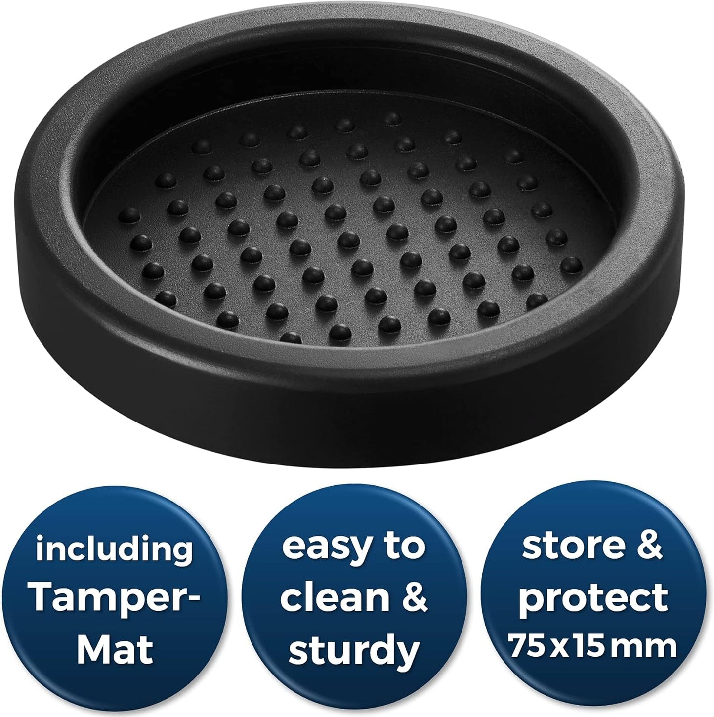 Espresso Tamper Set - 51mm Tamper and Espresso Accessories - Premium Barista Espresso Tools Hand Tamper Set