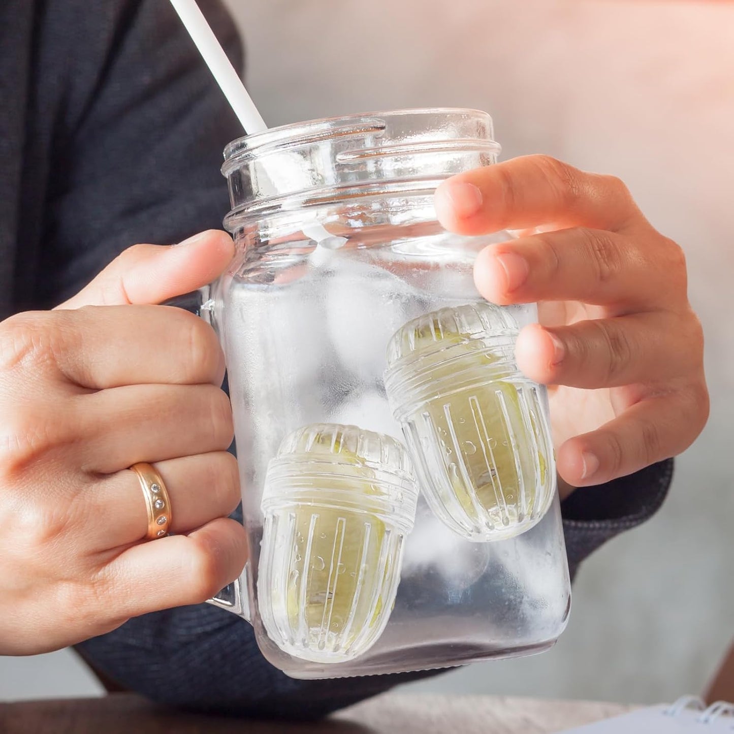 3PCS Small size Fruit Infuser for Wide Mouth Bottles.,Compatible with Stanley,Hydro Flask, Iron Flask, Takeya, ThermoFlask