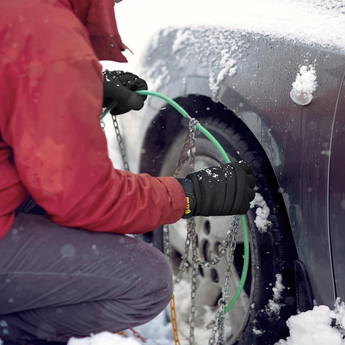 KAYGO Insulated Mechanic Work Gloves,3 Pairs KG127W Winter Thermal Safety Work Gloves for Men and Women, Double Lining,Heavy duty,Improved dexterity,Excellent Grip,Ideal for outdoor jobs,XL