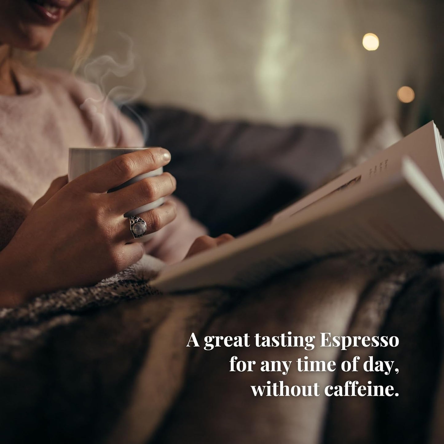 Caffe' Vergnano 1882 Decaf Medium Roast Espresso Original Line Machine Compatible Capsules, Arabica Robusta Espresso Coffee, Italian Coffee for Nespresso Machines, Intensity 5/10, Decaffeinato, 50 Ct