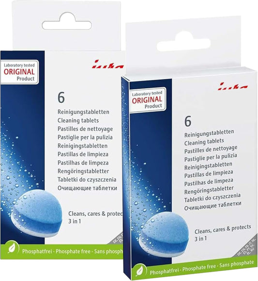 Coffee Cleaning Tablets, Simple to Use, Deep Clean, Extend the Lifespan of Your Coffee Machine, Provide Lasting Protection (12 Tablets)