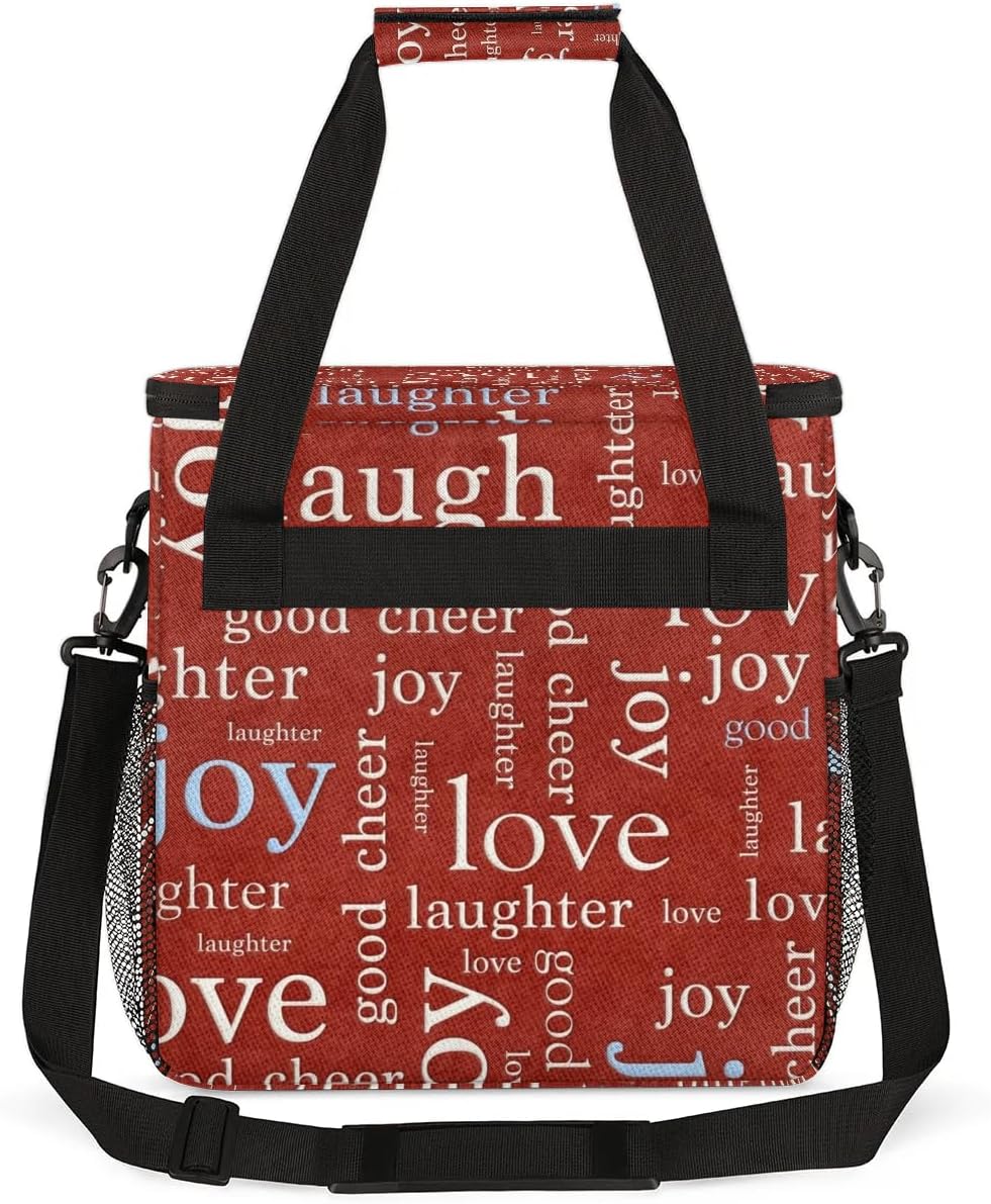 red love romance Coffee Maker Carring Bag Travel Carrying Storage Tote Bag Compatible with Keurig K-Mini or K-Mini Plus Portable Single Serve Coffee Brewer Case with Pockets for K-cup Pods