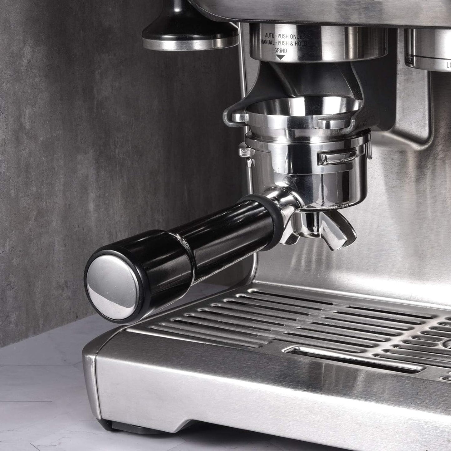 Hands-Free Dosing Funnel, MATOW 54mm Dosing Funnel with Grinder Trigger Compatible with Breville 54mm Portafilters