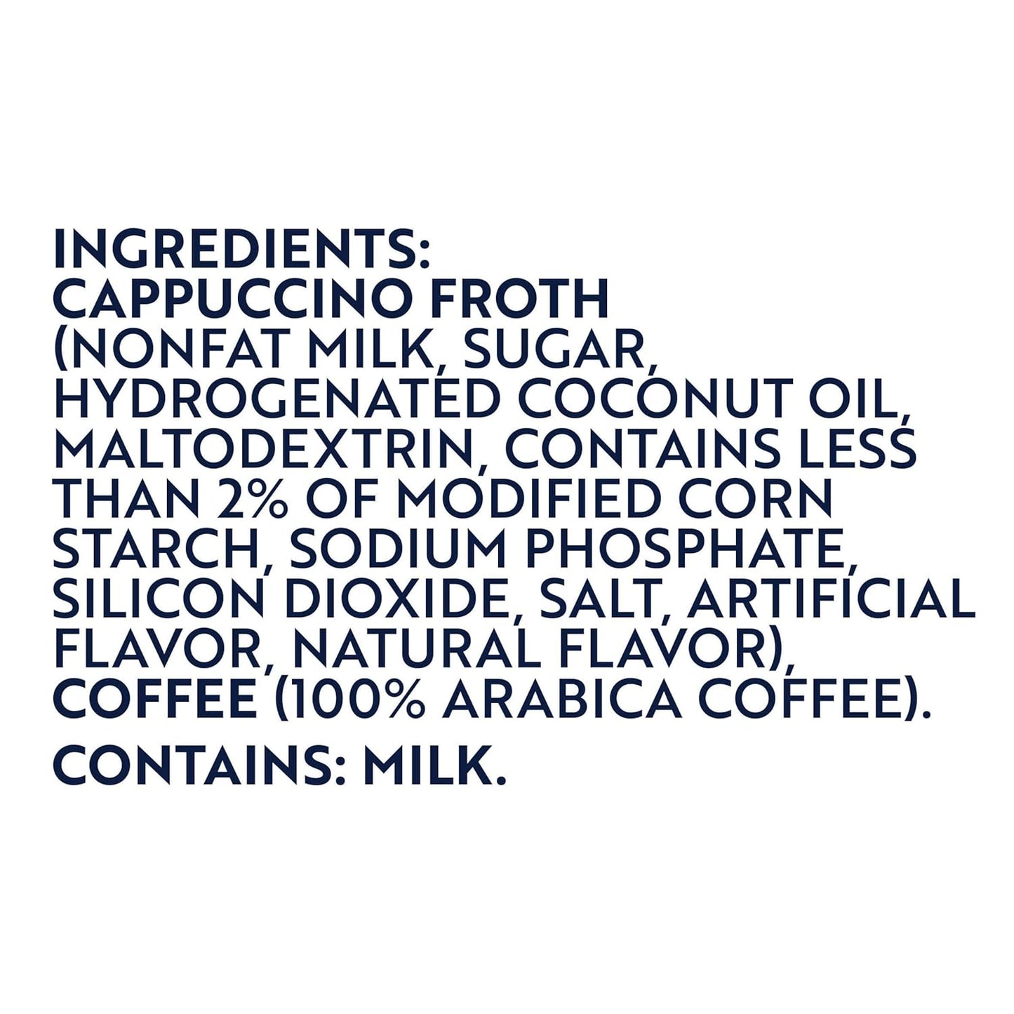 Gevalia Frothy 2-Step Artificially Flavored Cappuccino Espresso Style K‐Cup Coffee Pods & Froth Packets Kit, 6 ct. Box