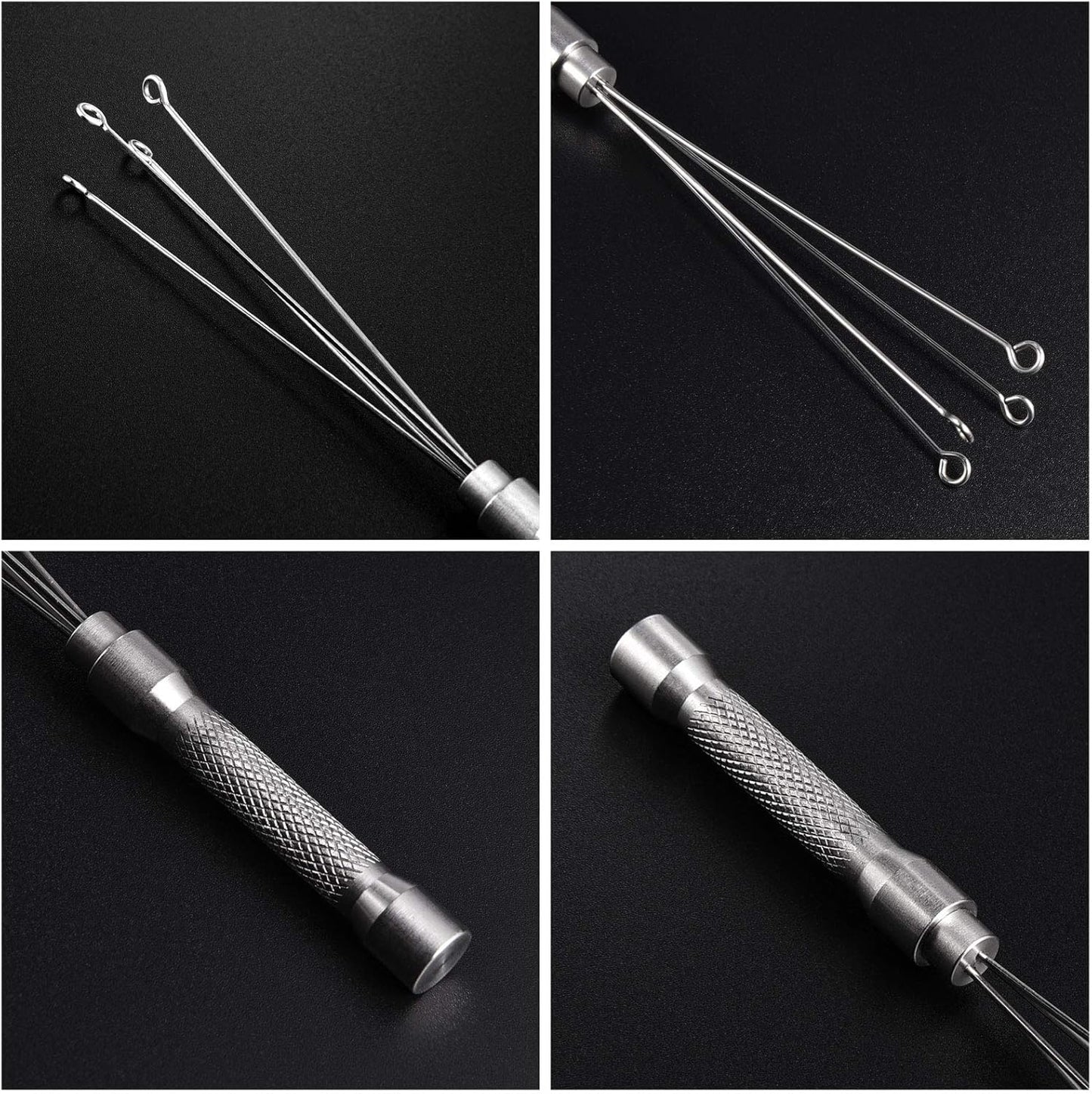 Espresso Coffee Stirrer, MATOW Stainless Steel Mini Whisk for Espresso Stirring Distribution – Professional Coffee Powder Stirring Tool